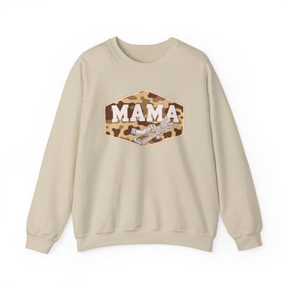 camo string cheese mama crewneck, hunting season premium unisex crewneck sweatshirt heavy blend sweater, mothersdaygift, first time mom gift