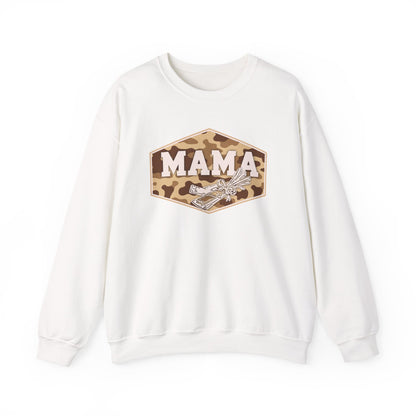 camo string cheese mama crewneck, hunting season premium unisex crewneck sweatshirt heavy blend sweater, mothersdaygift, first time mom gift