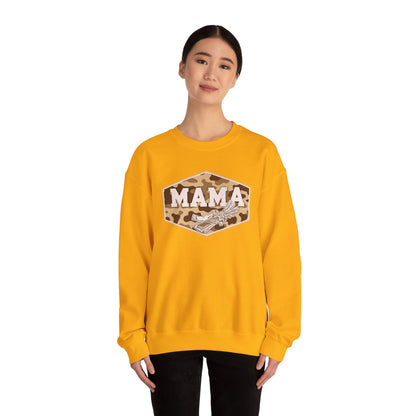 camo string cheese mama crewneck, hunting season premium unisex crewneck sweatshirt heavy blend sweater, mothersdaygift, first time mom gift