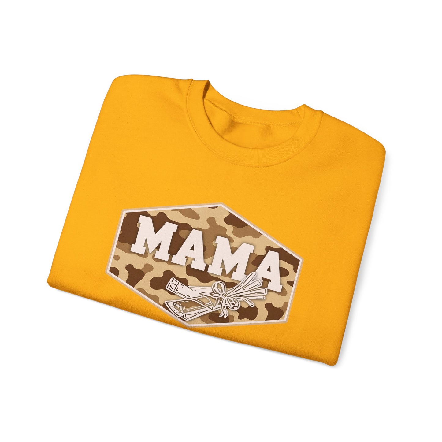camo string cheese mama crewneck, hunting season premium unisex crewneck sweatshirt heavy blend sweater, mothersdaygift, first time mom gift