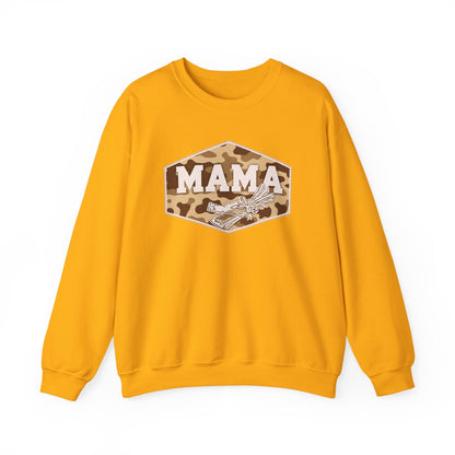 camo string cheese mama crewneck, hunting season premium unisex crewneck sweatshirt heavy blend sweater, mothersdaygift, first time mom gift