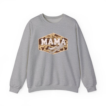 camo string cheese mama crewneck, hunting season premium unisex crewneck sweatshirt heavy blend sweater, mothersdaygift, first time mom gift
